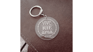  Llaveros de acrílico Grabados 5cm