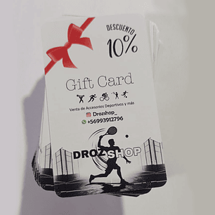 Pack 100 Gift Card Personalizadas para Emprendimientos