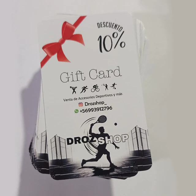 Pack 100 Gift Card Personalizadas para Emprendimientos 1