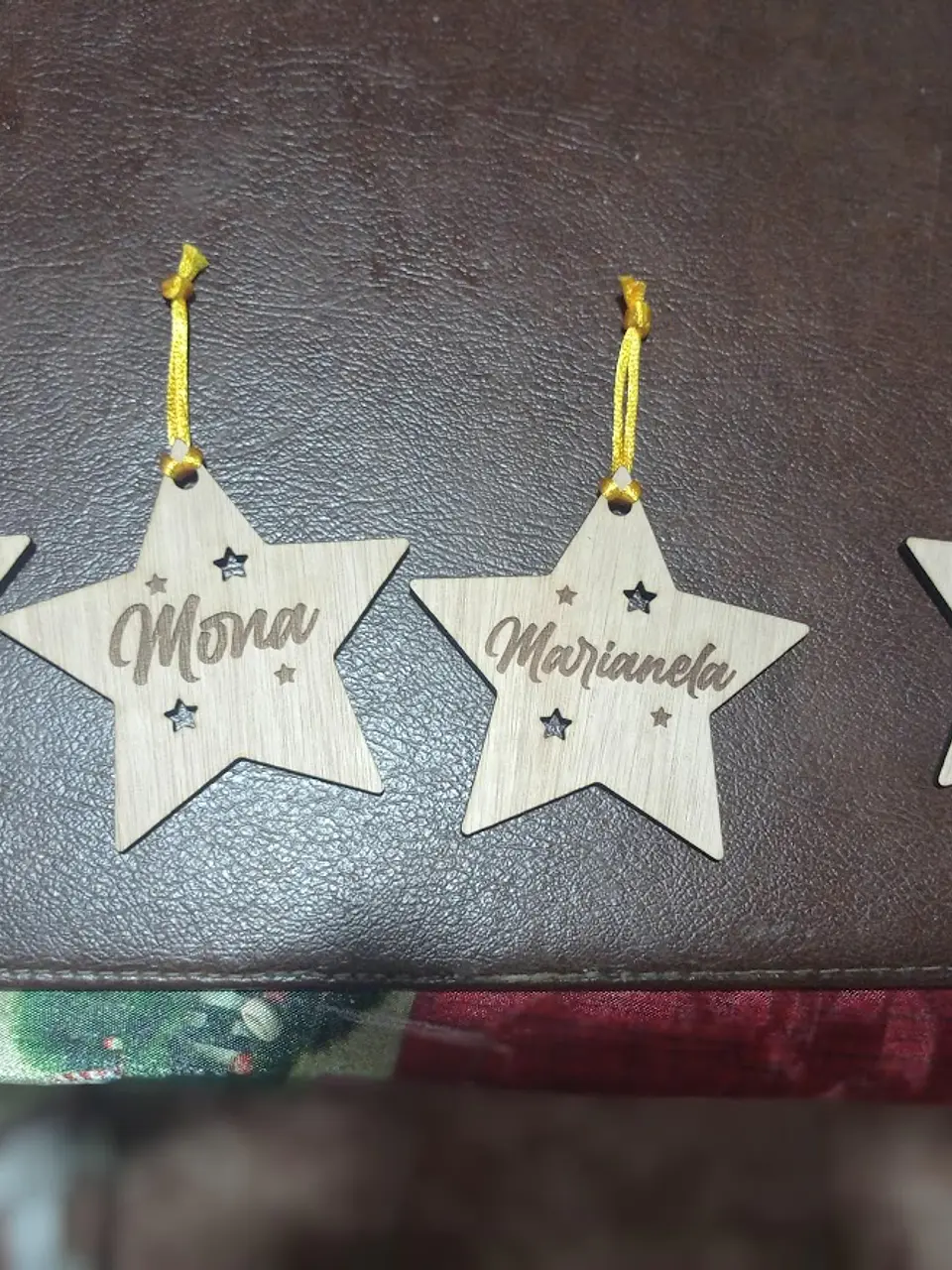 Estrellas navideños personalizados 1
