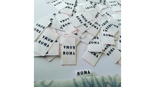 100 Etiquetas Mini Personalizadas Para Accesorios Pequeños 