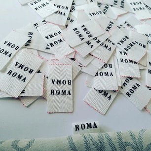 100 Etiquetas Mini Personalizadas Para Accesorios Pequeños 