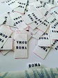 100 Etiquetas Mini Personalizadas Para Accesorios Pequeños  - Miniatura 1