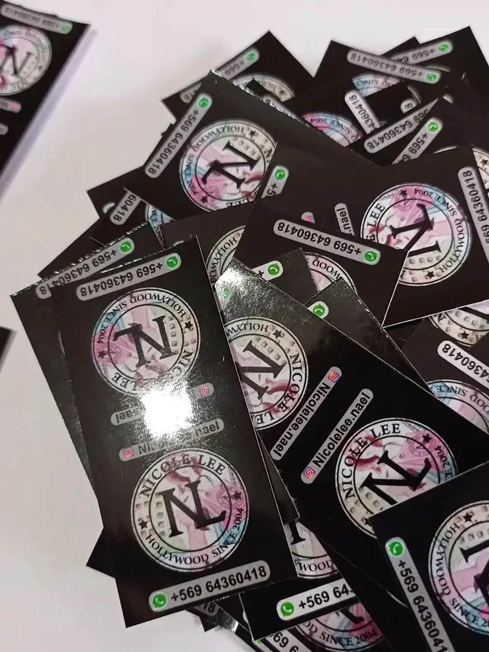 Stickers cierra bolsa de 5x4  1