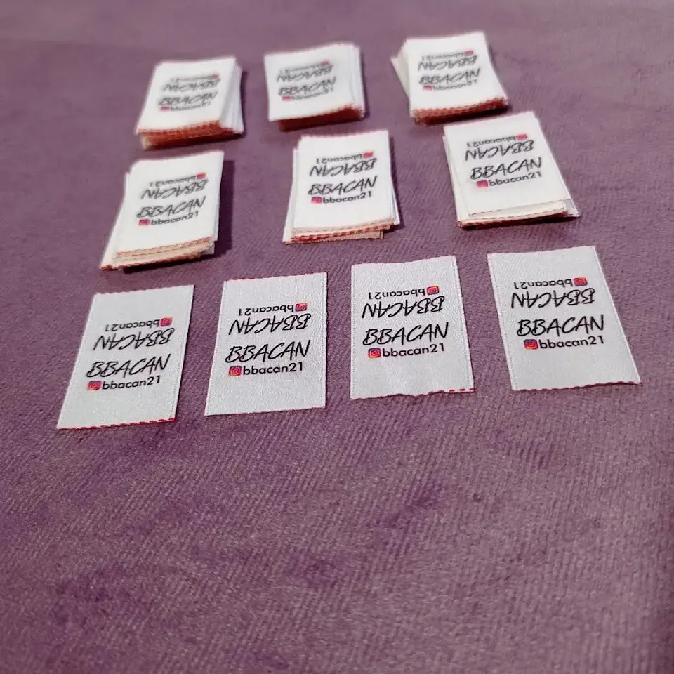 100 Etiquetas Mini Personalizadas Para Accesorios Pequeños  5