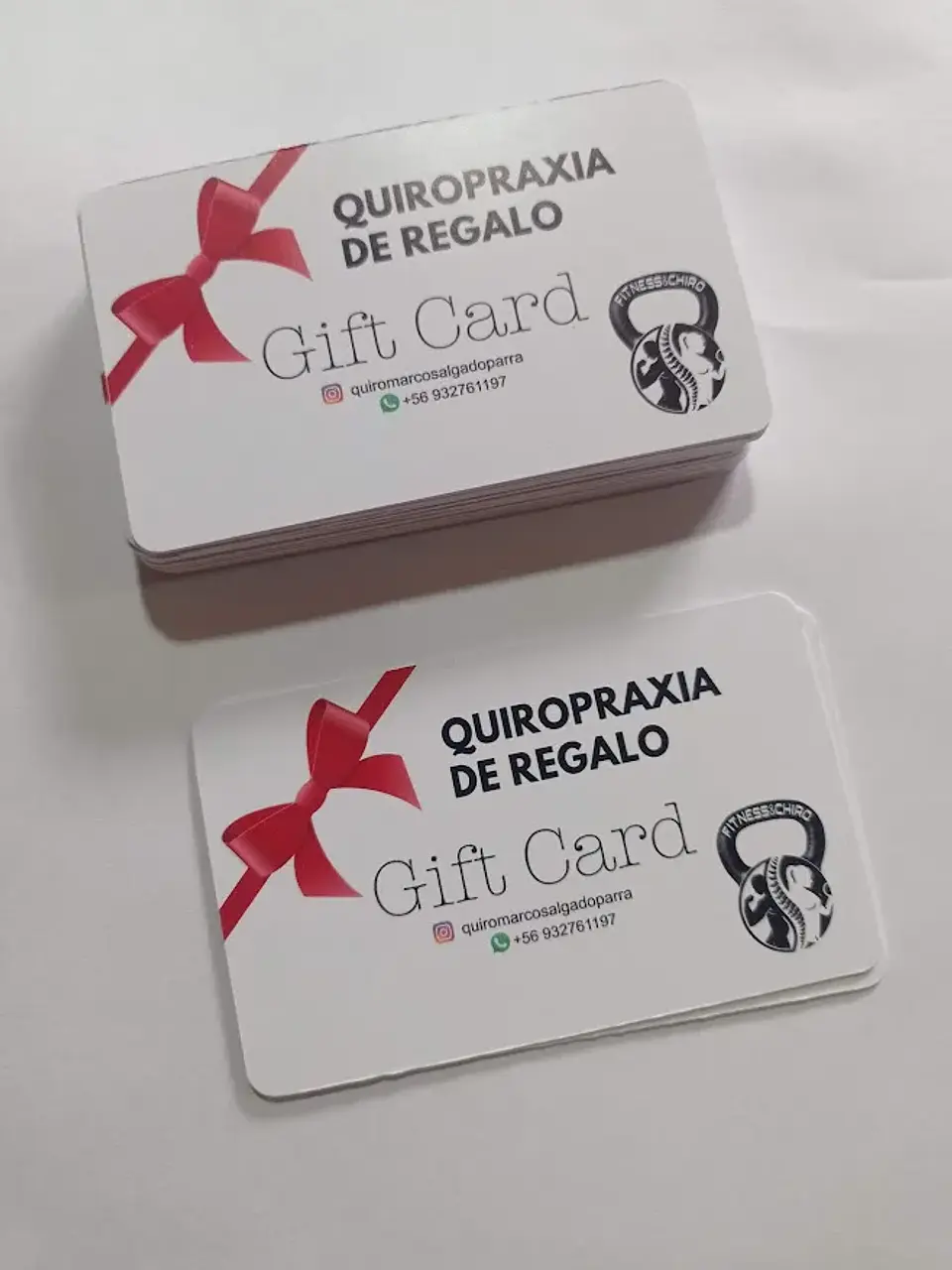 Pack 100 Gift Card Personalizadas para Emprendimientos 2