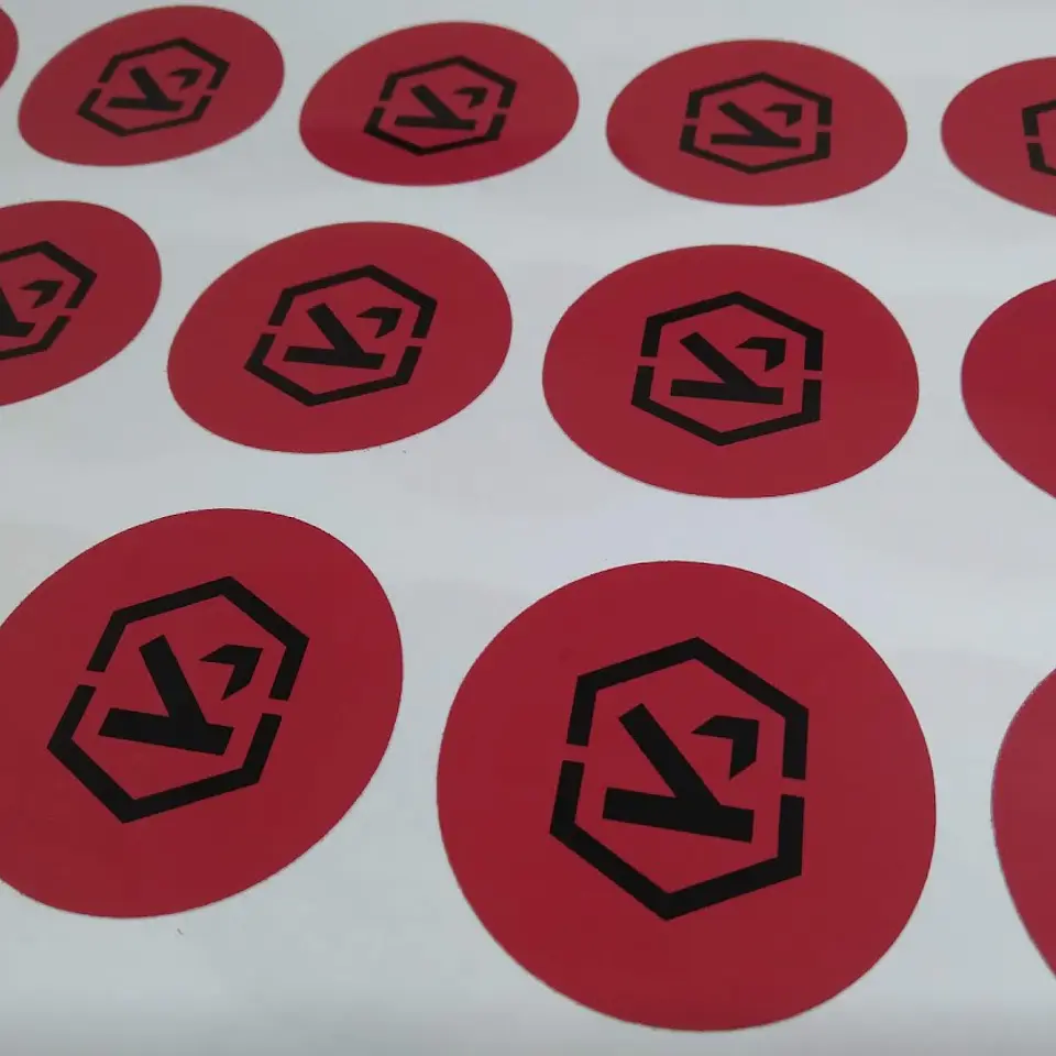 Stickers 8 x8 cms personalizados 3