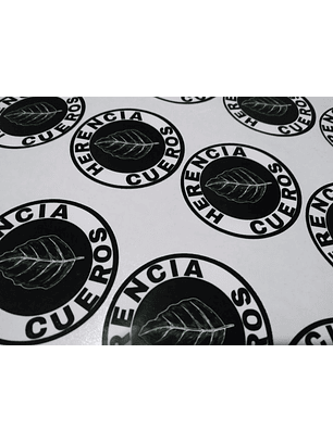 Stickers 8 x8 cms personalizados