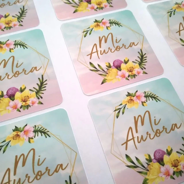 Stickers 8 x8 cms personalizados 4
