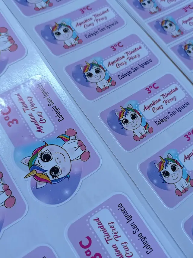 Pack de Etiquetas Escolares Personalizadas adhesivas – Diseños por Asignatura 9