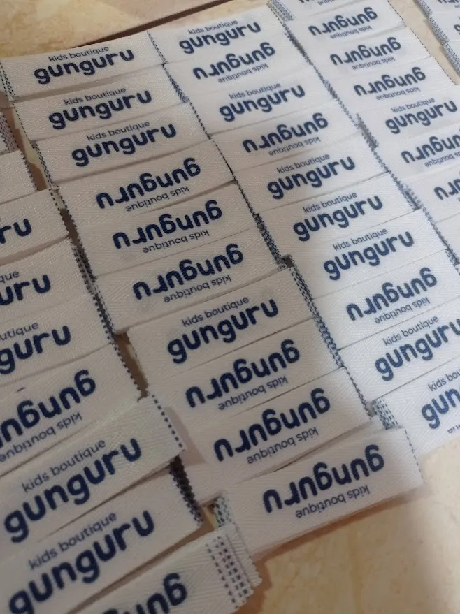 Pack 1.000 Etiquetas de costura personalizadas en Cinta Espiga