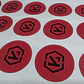 Pack 100 Stickers 5x5 o 5 cms personalizados - Miniatura 2
