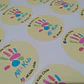 Pack 100 Stickers 5x5 o 5 cms personalizados - Miniatura 1