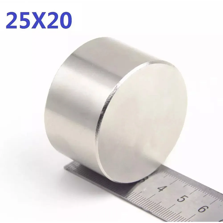 Iman Neodimio 25X20 Mm N52 1