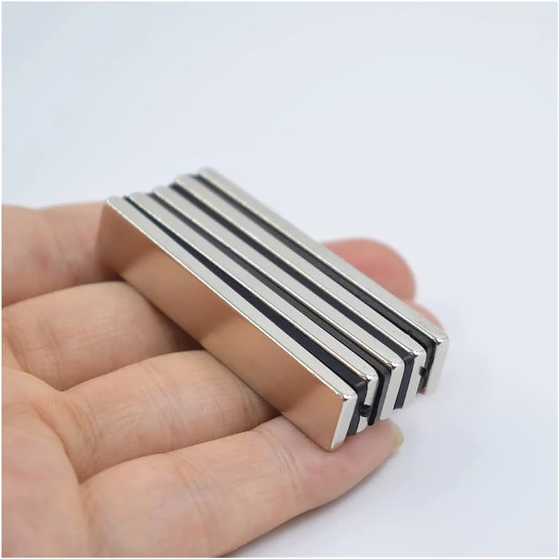 imanes neodimio 50x8x3 mm paquete 5 unidades n52 1