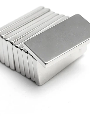 Imanes Neodimio Paquete 20 Unidades De 20X10X2 Mm N35