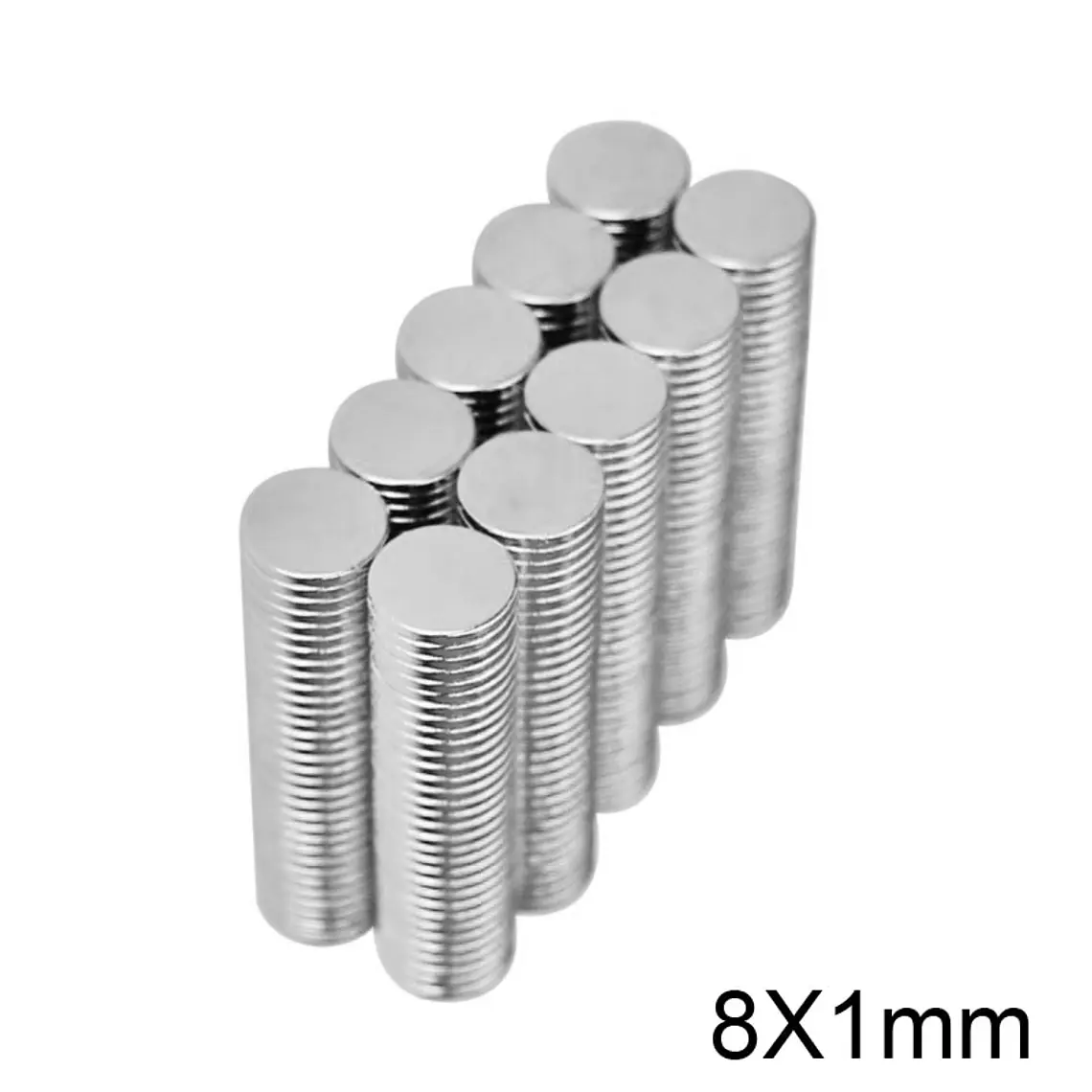 Iman Neodimio 8x1 Mm Paquete 50 Unidades 1
