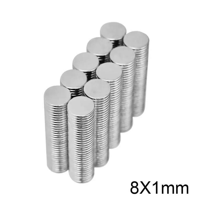 Iman Neodimio 8x1 Mm Paquete 50 Unidades 1