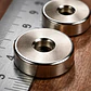 Imán Neodimio 25x10 mm Agujero 6mm Paquete 2 Unidades - Miniatura 1