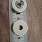 Imán Neodimio 25x10 mm Agujero 6mm Paquete 2 Unidades - Miniatura 3