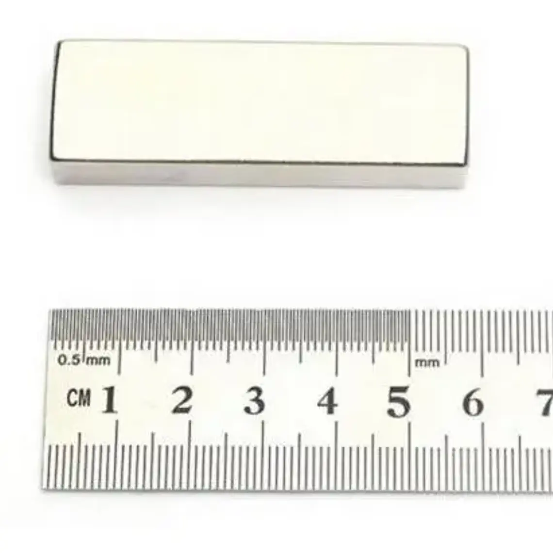 Iman Neodimio  De 60x20x10 Mm rectangulo N52 Super Fuerte 2
