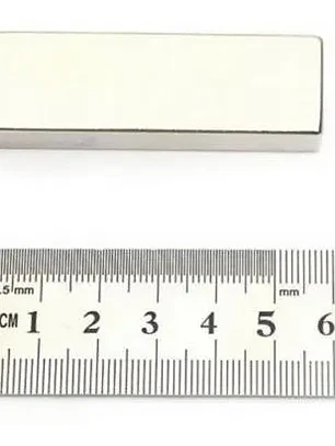Iman Neodimio  De 60x20x10 Mm rectangulo N52 Super Fuerte