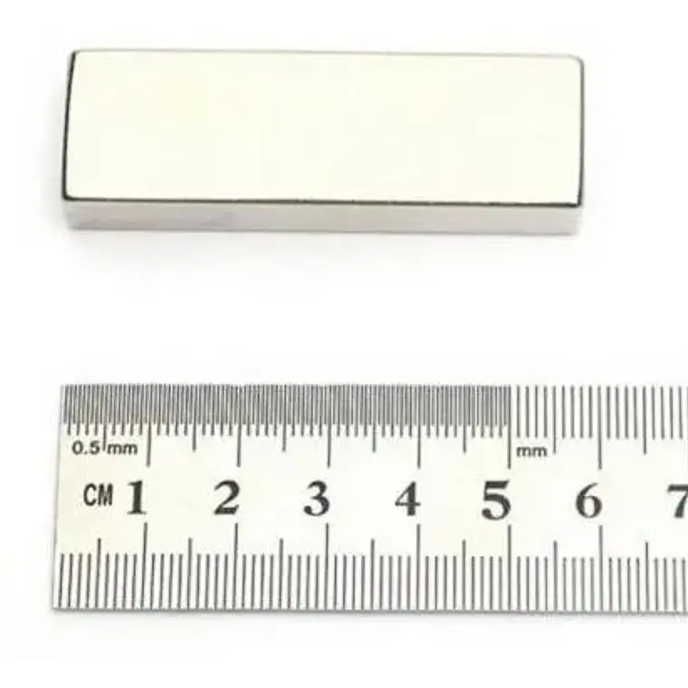 Iman Neodimio  De 60x20x10 Mm rectangulo N52 Super Fuerte 2