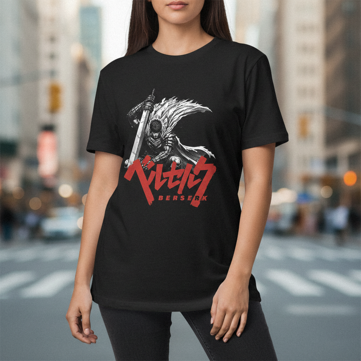Polera Berserk Guts Anime 2