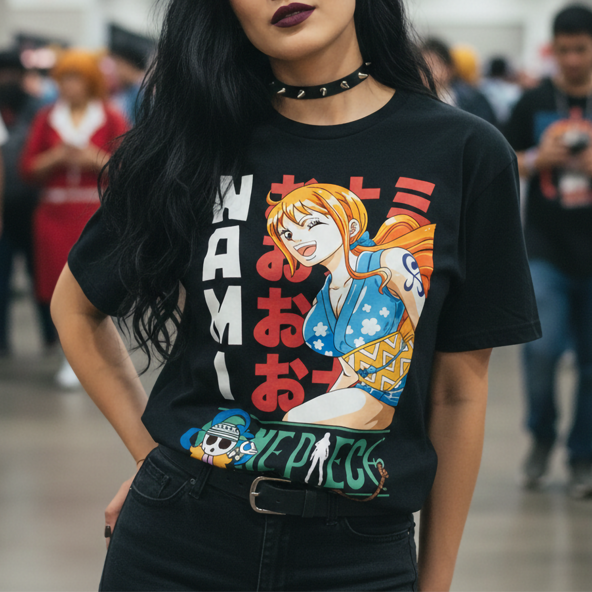 Polera One Piece Nami Anime 1
