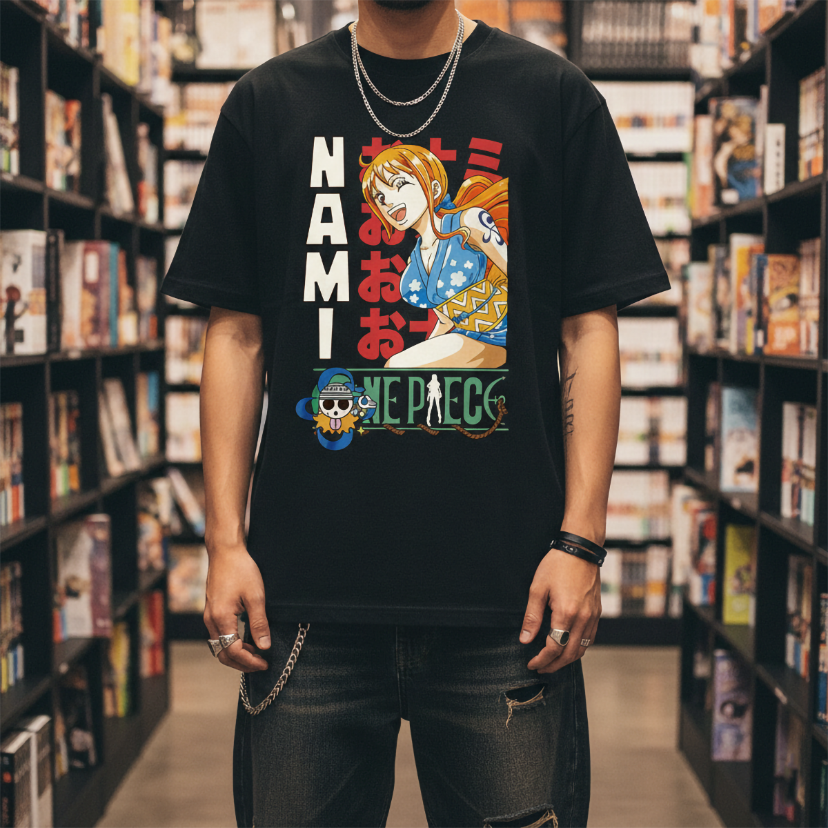 Polera One Piece Nami Anime 2