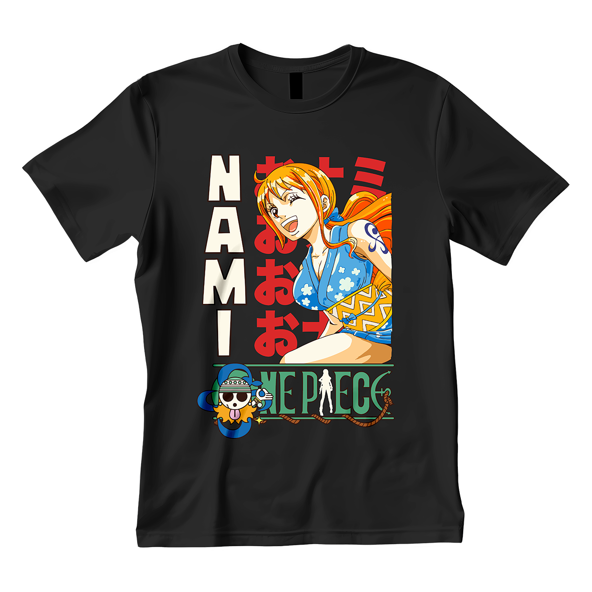 Polera One Piece Nami Anime 3