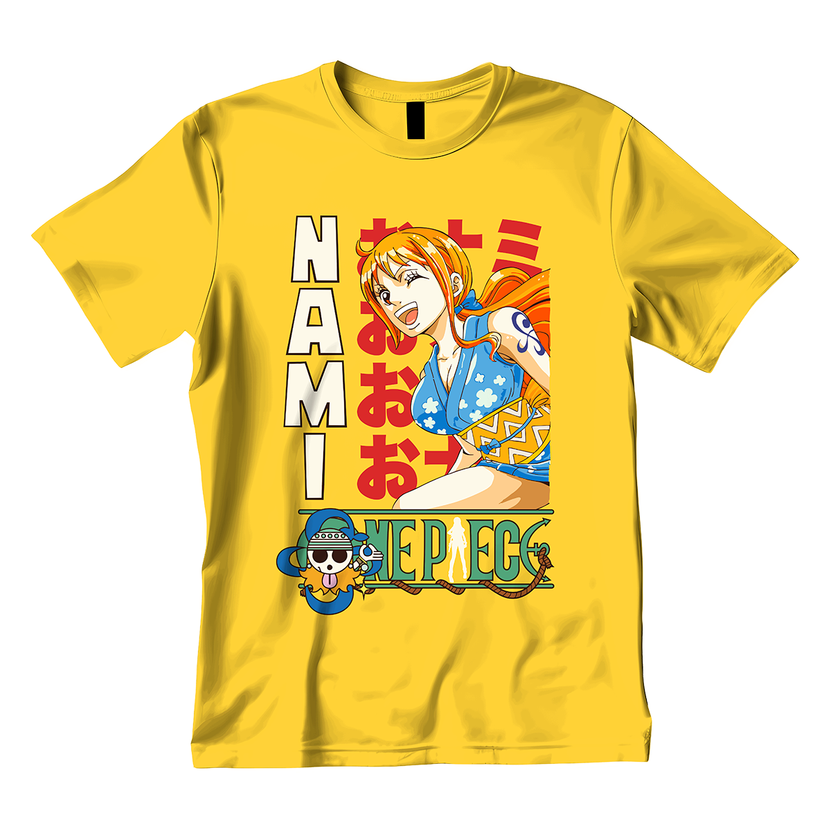 Polera One Piece Nami Anime 6