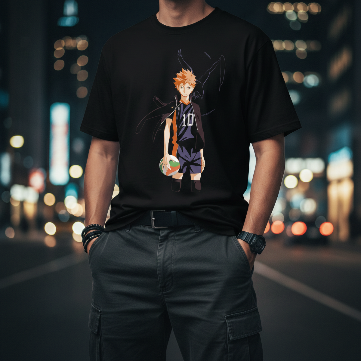 Polera Haikyuu! Shoyo Hinata Anime 2