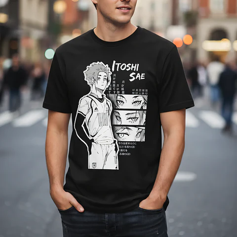Polera Blue Lock Sae Itoshi Anime