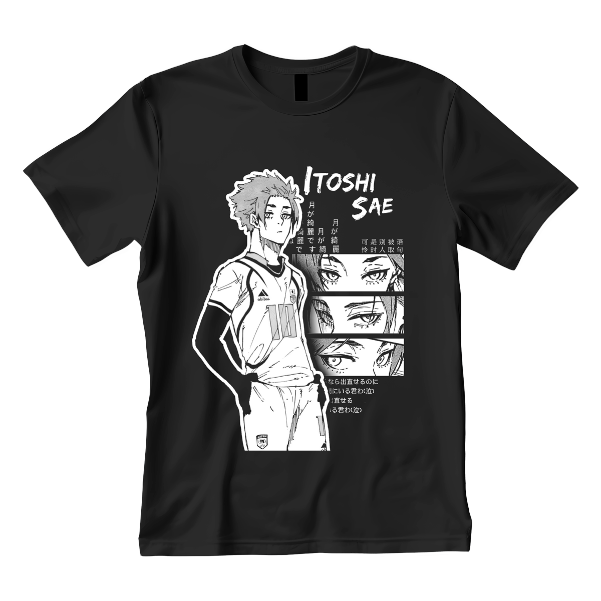 Polera Blue Lock Sae Itoshi Anime 3