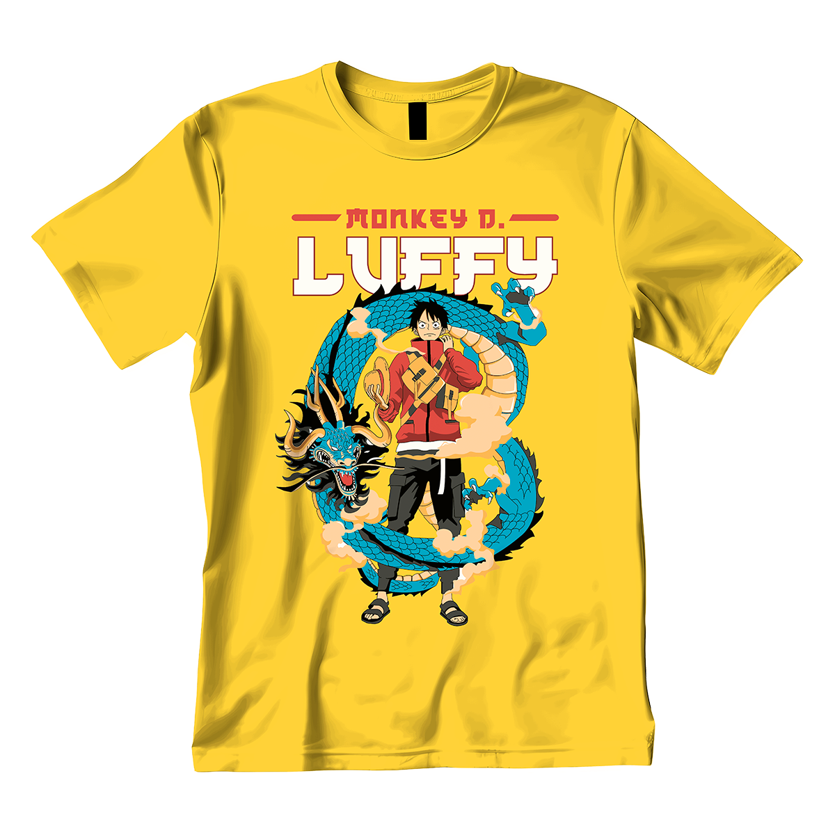 Polera One Piece Luffy Kaidou Anime 6