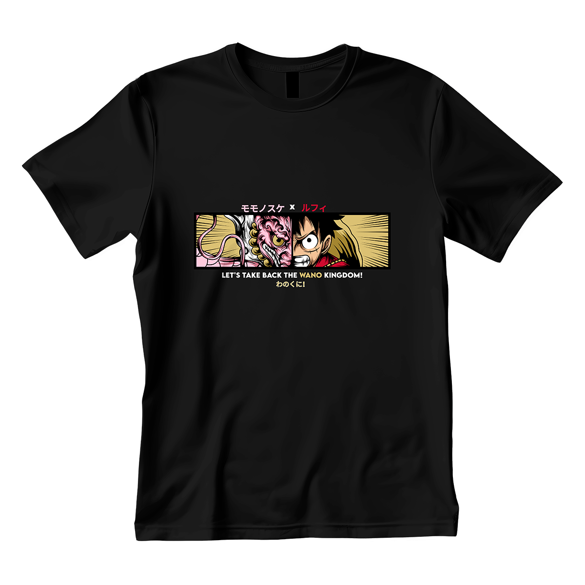Polera One Piece Luffy Momo Anime 3