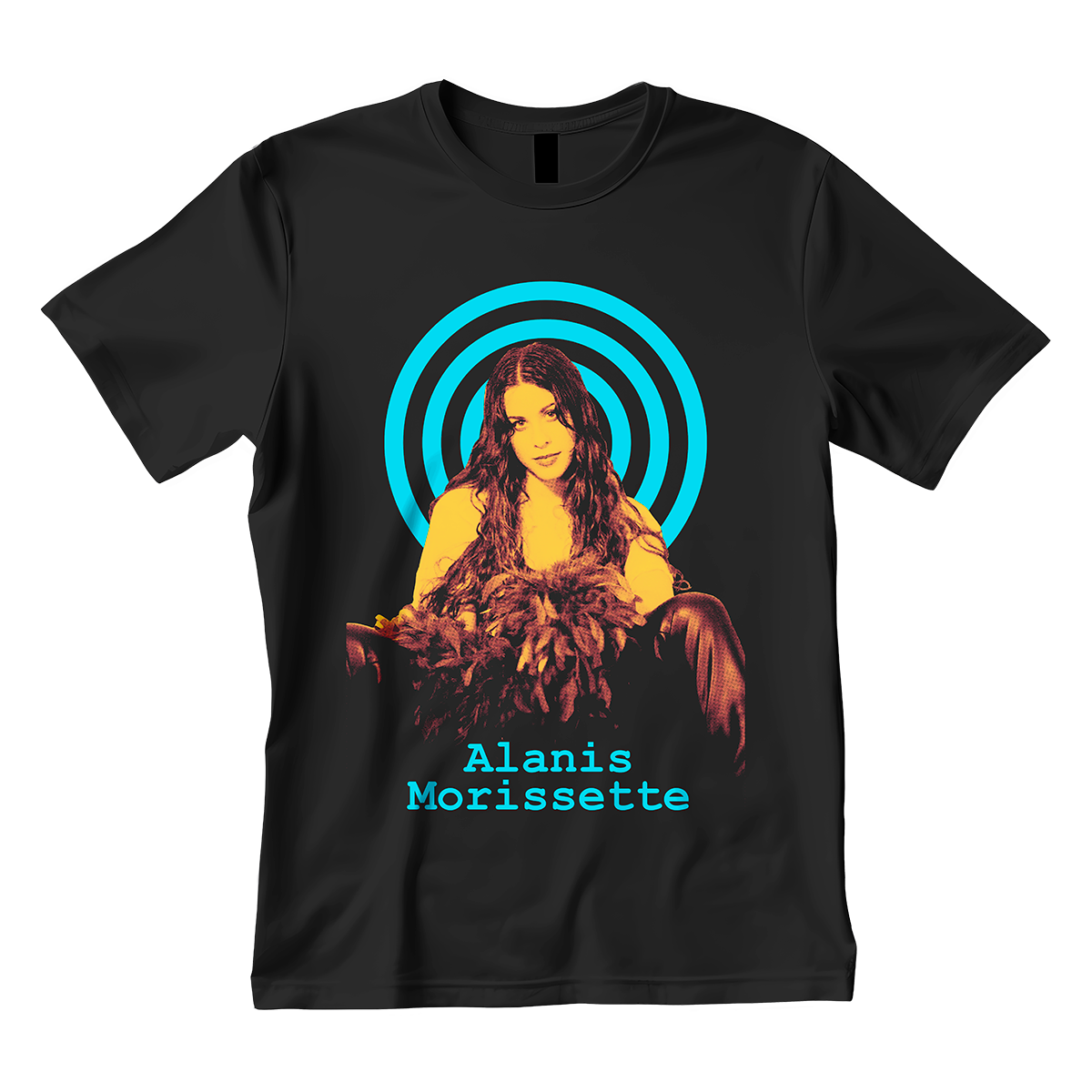 Polera Cantante Alanis Morrisette Rock Alternativo 3
