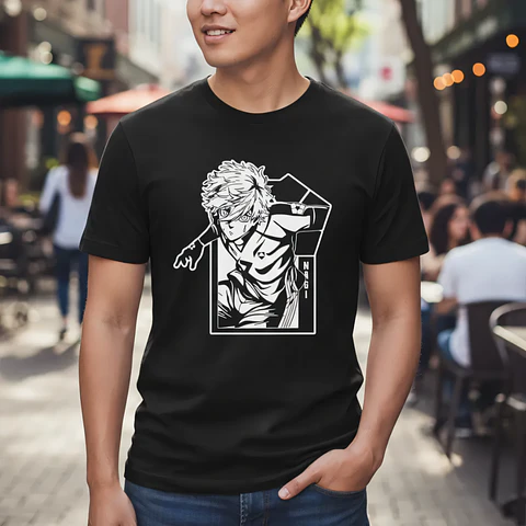 Polera Blue Lock Seishiro Nagi Goleador Anime
