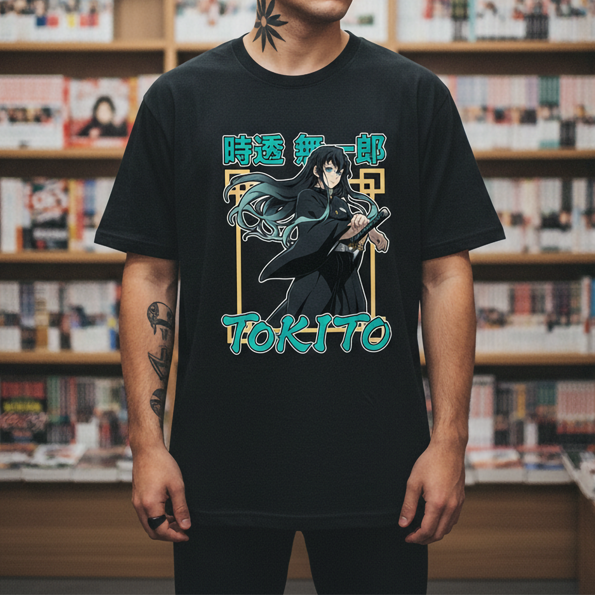 Polera Demon Slayer Kimetsu No Yaiba Tokito Pilar Anime 2
