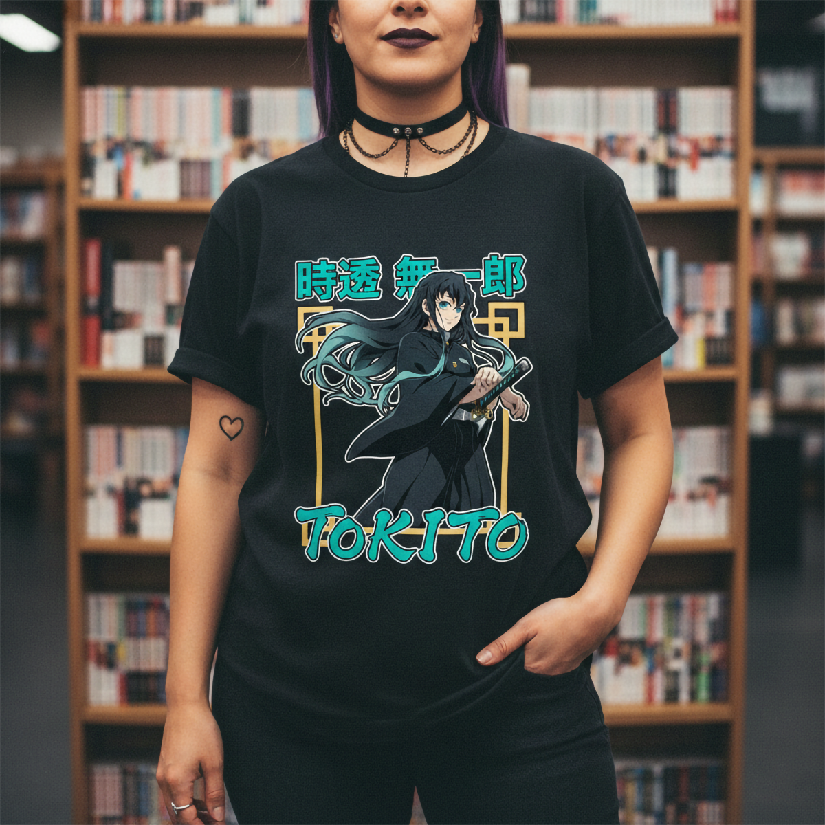 Polera Demon Slayer Kimetsu No Yaiba Tokito Pilar Anime 1