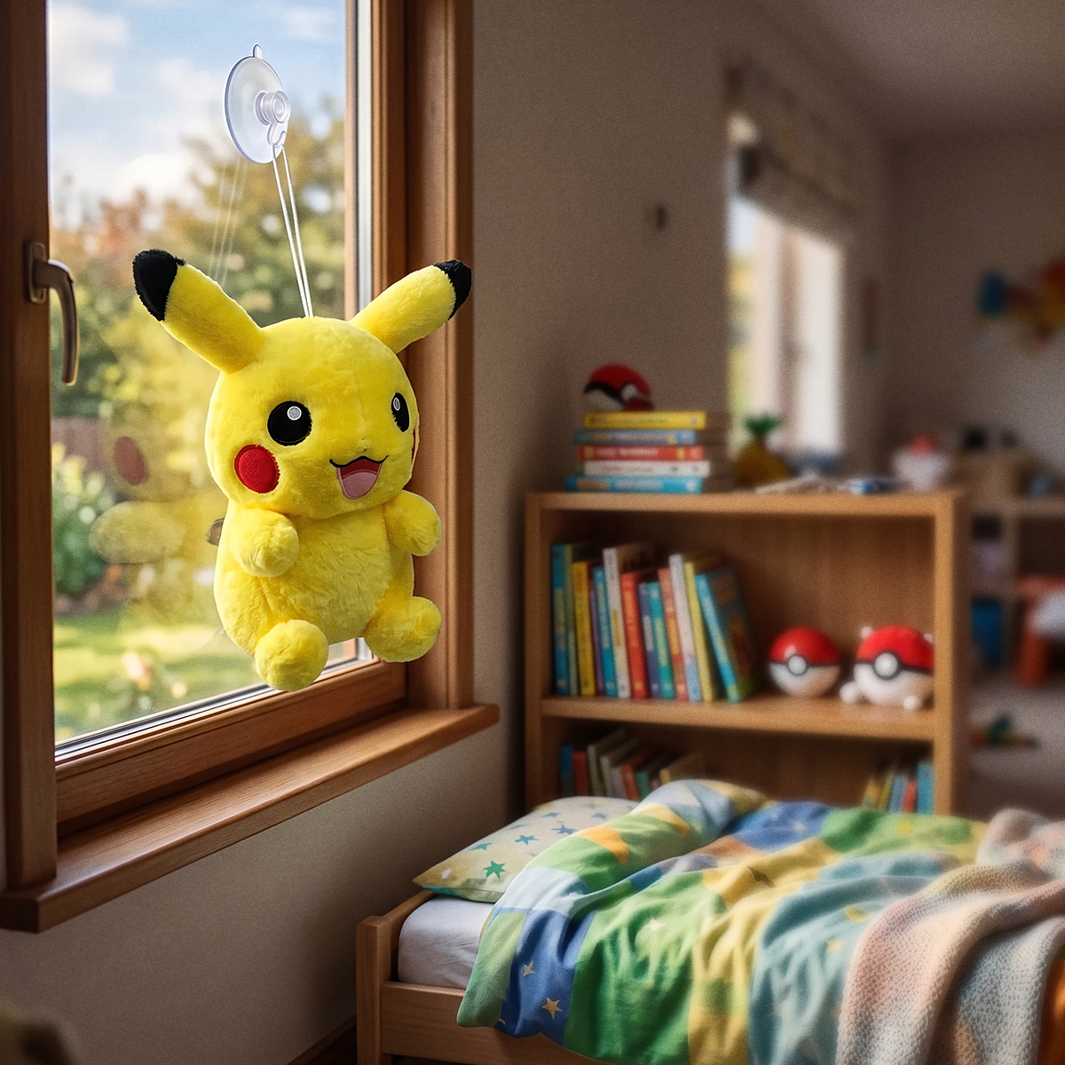 Peluche Pikachu Kawaii Para Niños 25x16cm 1