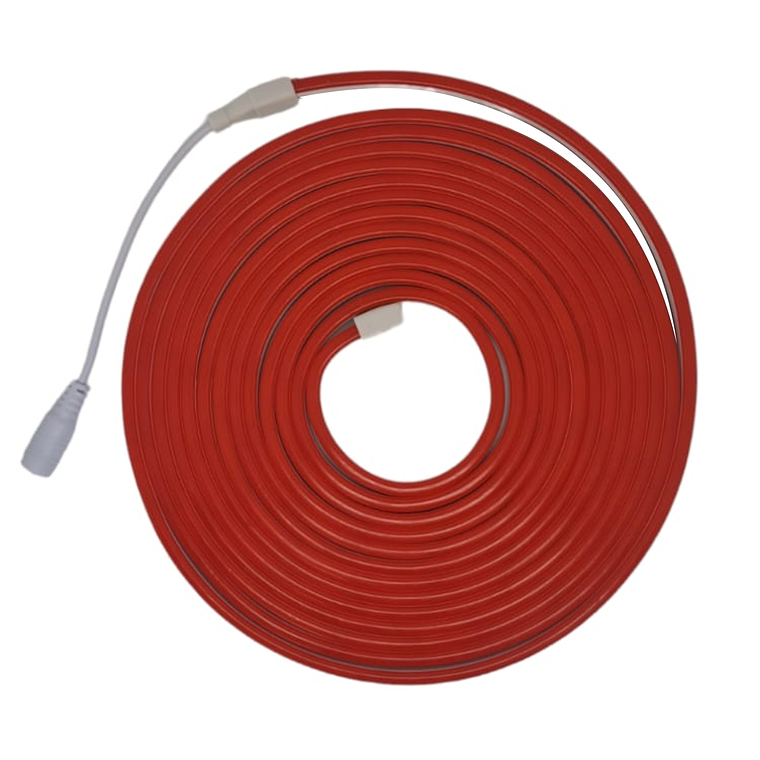 Neón flexible ROJO con Cargador / 5 Metros 3