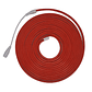 Neón flexible ROJO con Cargador / 5 Metros - Miniatura 3