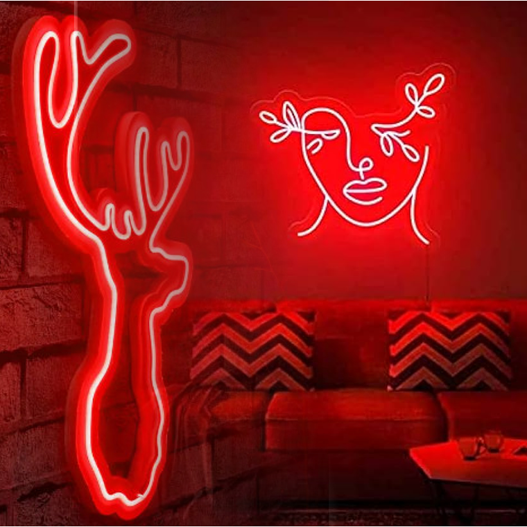 Neón flexible ROJO con Cargador / 5 Metros 4