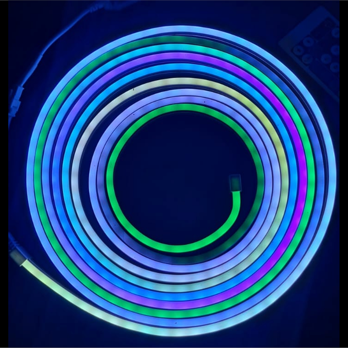 Neón flexible RGB / SECUENCIAL con Cargador / 5 Metros 3