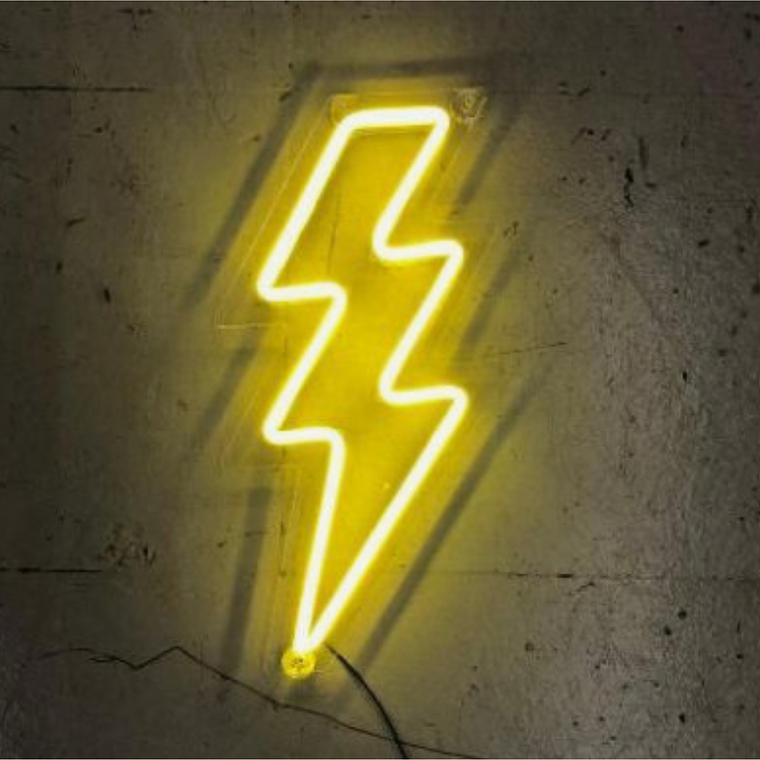 Neon flexible AMARILLO con Cargador / 5 Metros 2