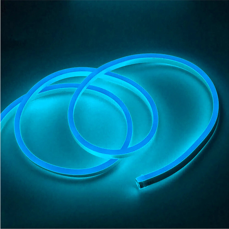 Neón flexible Celeste oscuro ( Sólo Neón) / 5 Metros 2
