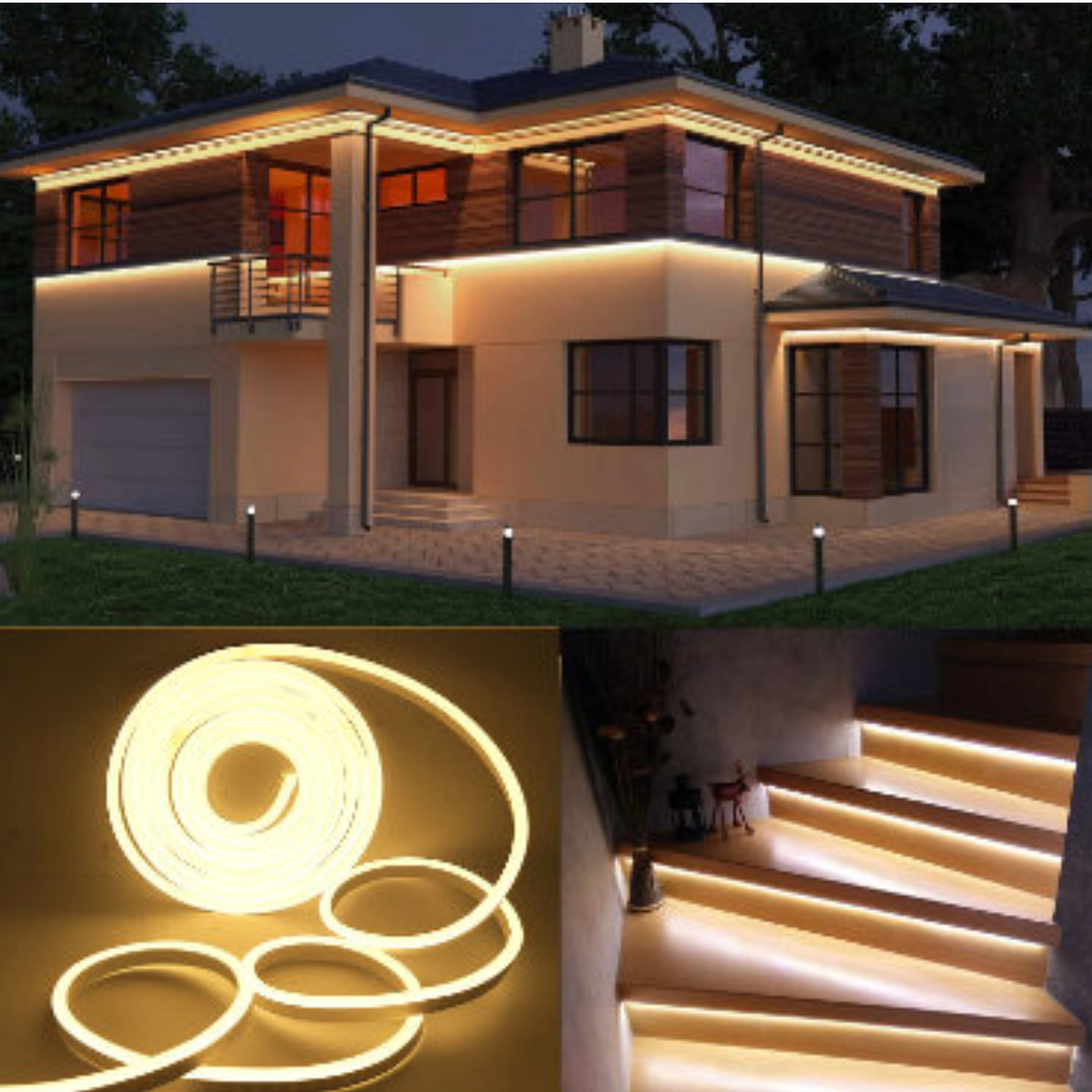 Neón flexible Blanco Cálido ( Sólo Neón) / 5 Metros 3