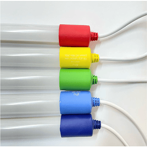 TUBOS LED 120 CMS COLORES / CON ENCHUFE  220V